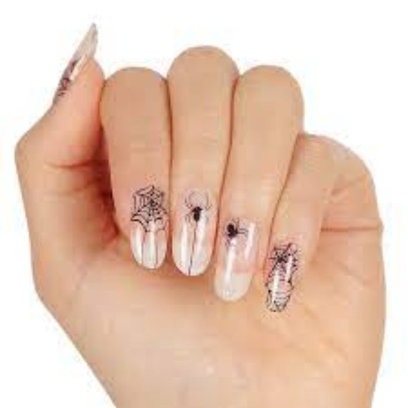 COPY - WEB OF LIES HALLOWEEN OVERLAY NAIL STRIP - Picture 1 of 3
